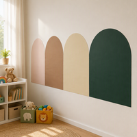 Autocollants muraux magnétiques amovibles et réutilisables personnalisés OEM pour chambre d'enfant |   Autocollants muraux interactifs éducatifs pour l'apprentissage précoce