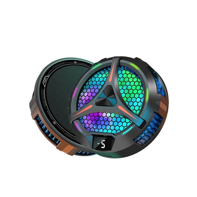 X42 9V 3A 27W Semiconductor Tablet Cooler Magnetic Cooling Pad RGB Cooling Fan Radiator for iPad