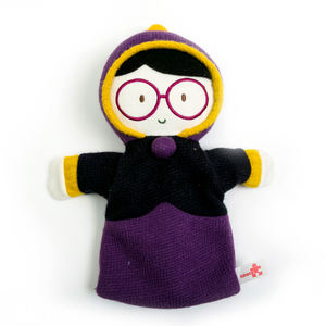 Muñeco <span class=keywords><strong>de</strong></span> peluche <span class=keywords><strong>de</strong></span> punto para niños, juguete educativo para bebés, cachorro, títere <span class=keywords><strong>de</strong></span> mano <span class=keywords><strong>de</strong></span> escenario, personalizado - Product Image 5