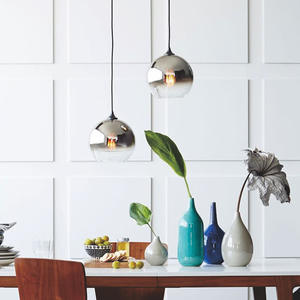 现代北欧简约长线吊灯黑白铁带项目安装服务 - Product Image 5