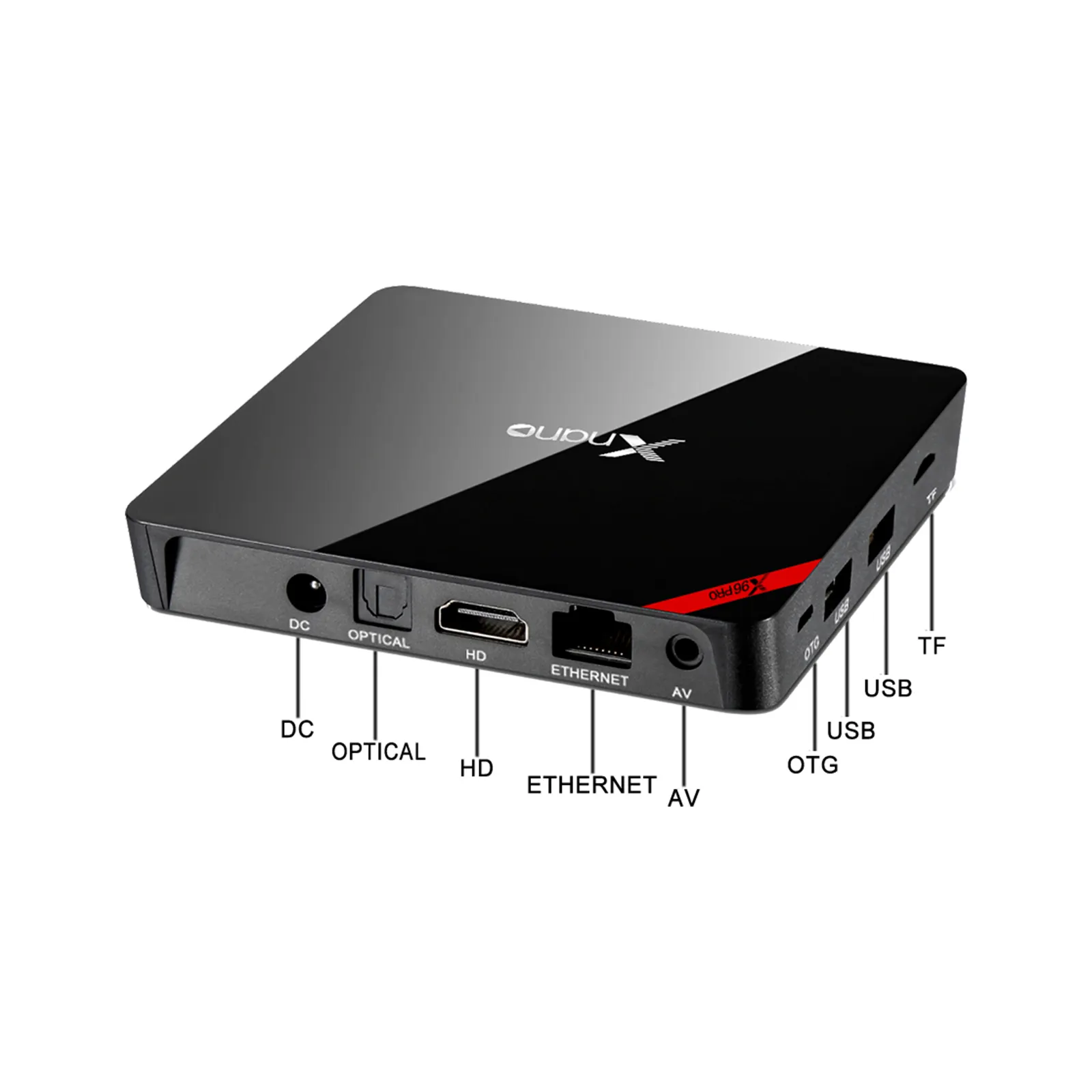 ENY-decodificador XNANO X96 PRO con canales, televisión por Internet en 4K, receptor de IPTV árabe