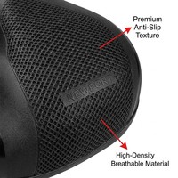 Selle de vélo surdimensionnée en cuir PU, épaissie avec coussin à ressort confortable, accessoire de siège de vélo pour le cyclisme en montagne