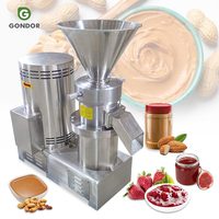 Machine multifonctionnelle de fabrication de pâte de sésame et de tahini en acier inoxydable avec broyeur colloïdal ultra-fin pour huile de viande