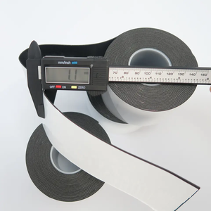 Nastro Biadesivo in Schiuma EVA <span class=keywords><strong>Nera</strong></span> Personalizzato per Sigillare Porte - Product Image 1