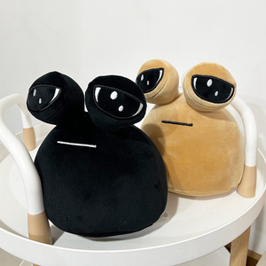 Venta caliente lindo <span class=keywords><strong>Pou</strong></span> Peluche de dibujos animados Animal relleno juguete decoración del hogar regalo de cumpleaños para niños Alien <span class=keywords><strong>Pou</strong></span> muñeco de peluche juego Peluches - Product Image 3