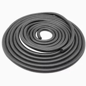 Round Section Rubber Extrusion Black Solid Nitrile Rubber Cord NBR O Ring Anti Oil Seal Gasket
