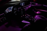 Nouvelle éclairage d'ambiance dynamique WIITECH 12V pour Audi B9 A4/S4/A5/S5 2015-2024, garniture de console centrale LED intérieure OEM