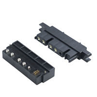 Connecteurs de tiroir DC 50A haute performance mâle/femelle, contact en cuivre de qualité supérieure, boîtier PBT, IP33, automobile