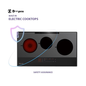 Doopen Built-In Electric <b>Cooktop</b> 3 Burner Safety Assurance Induction Stove - Product Image 1