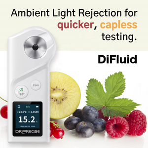 DiFluid PU 65% Digitales Refraktometer Wasserdichtes Aufladbares Handrefraktometer für Schneidflüssigkeiten Industrielle Prüfung - Product Image 2