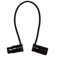 Sağ açı 90 derece 3Pin XLR mikrofon kablosu erkek kadın uzatma kablosu amplifikatör sahne için XLR konektörü