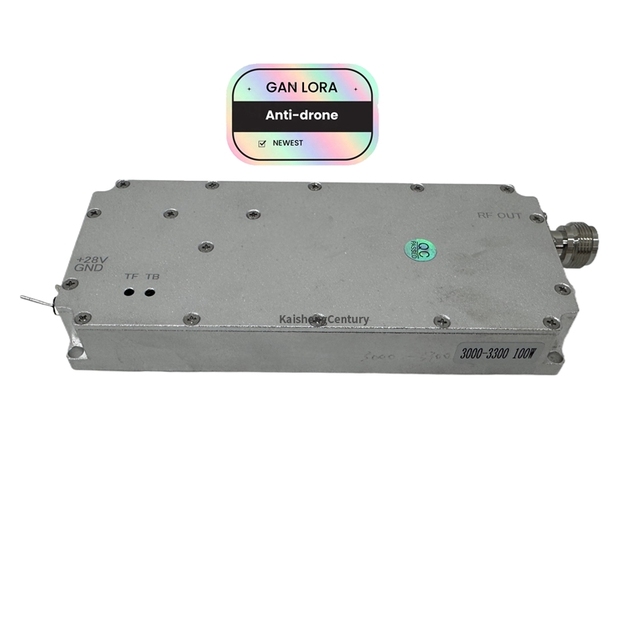3000-3300MHz 100W GaN Customizable RF Power Amplifier Module 25-28V 1 Year Warranty Anti-& FPV System