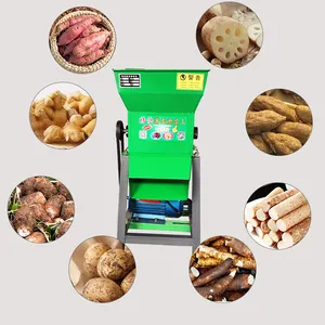 Sıcak satış Mini elektrikli manyok nişastası freze makinesi Yam taşlama makineleri tatlı patates değirmeni