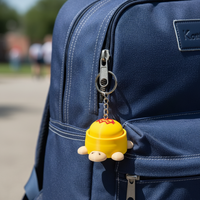 Nouveautés : Jouet anti-stress imprimé en 3D, clé mécanique à pression, porte-clés portable pour pendentif