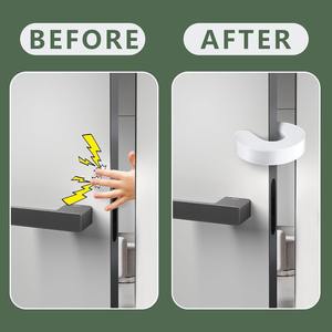 Protection <span class=keywords><strong>anti</strong></span>-pincement pour doigts, butée de porte <span class=keywords><strong>anti</strong></span>-choc, prévient le heurt des doigts, protection d'angle de porte <span class=keywords><strong>anti</strong></span>-collision avec tampon et coussinet <span class=keywords><strong>anti</strong></span>-pincement - Product Image 5