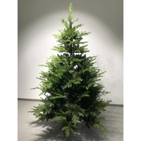 Arbres de Noël en pin artificiel de haute qualité, nouveau design, 150cm, 180cm, 210cm, avec lumière LED, fournitures de décoration