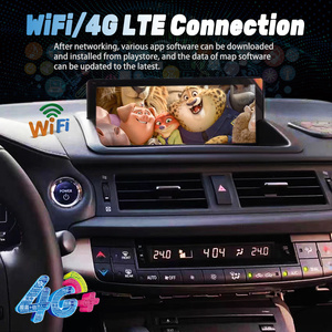 Radio de coche con pantalla Android 12 DE 10,25 "para <span class=keywords><strong>Lexus</strong></span> CT200h CT200 <span class=keywords><strong>CT</strong></span> <span class=keywords><strong>200H</strong></span> <span class=keywords><strong>2012</strong></span> 2017 reproductor de vídeo Multimedia GPS Navi Carplay Unidad Principal - Product Image 6