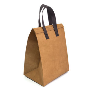 Sac isotherme portable en tissu non tissé avec logo personnalisé, imprimé, en aluminium, réutilisable, imperméable, dessin animé, pour aliments, épicerie - Product Image 5