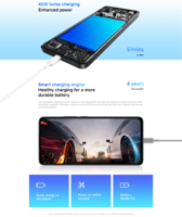 Smartphone Redmi Note 14 5G 8+256G EU Octa-Core 120Hz FHD AMOLED 108MP Double SIM LTE Global compatible avec le français, l'espagnol et l'anglais