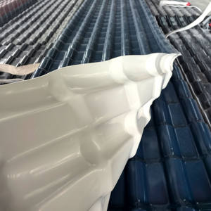 Tuile de toiture en PVC Teja, Tejas Para Techo, Terracotta Terrace, Telha PVC ASA, tuile de toiture en résine synthétique PVC - Product Image 2