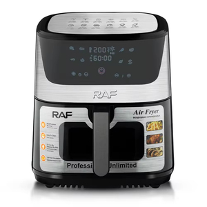 Freidora de Aire Estándar de 8L de Gran Capacidad con Pantalla Táctil, Visible, Sin Aceite, Multifuncional y Eléctrica - Product Image 1