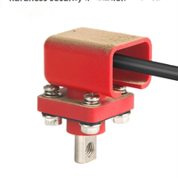 Borne de connexion double M8 pour batterie de stockage d'énergie, boulon de borne à courant élevé 300A, connecteurs de barre omnibus ESS, borne de puissance RV OEM ODM