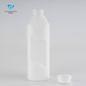 공장 판매 사각 플라스틱 병 나사 캡 1L 플라스틱 병 도매 빈 사각 어깨 병 - Product Image 2