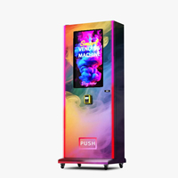 Distributeur automatique de boissons de luxe moderne personnalisé avec écran tactile, fonction SDK, lecteur de carte d'identité, gestion basée sur le cloud, garantie de 3 ans