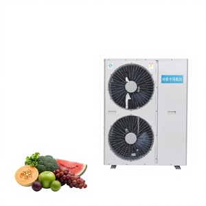 Unité de climatisation tout-en-un à compresseur scroll de type boîte, 5 CV 4 CV, à refroidissement par air, pour <span class=keywords><strong>chambre</strong></span> froide, installation facile - Product Image 1