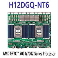 Carte mère E-ATX reconditionnée H12DGQ-NT6 DDR4-3200MHz pour processeur EPYC 7003/7002, interface SATA, quatre intégrés 256 Go