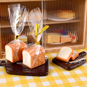 Accesorios de Comida en Miniatura para Casa de Muñecas, 1 Bolsa de Tostadas Simuladas, Juguetes para Muñecas - Product Image 3