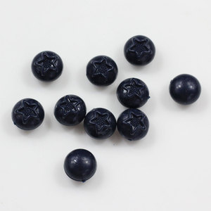 Kawaii Flatback FAI DA TE In Resina In Miniatura Cibo Mirtillo Cabochon Posteriore Piana di Abbellimento di Scrapbooking Decorazione Artigianato Fare - Product Image 2