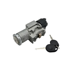 Chevrolet Daewoo Ignition Switch <b>Lock</b> Cylinder 93741068 With 2 <b>Keys</b> Steel Cylindrical <b>Lock</b> - Product Image 1