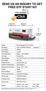 Sunika All-In-One <span class=keywords><strong>A3</strong></span> DTF <span class=keywords><strong>stampante</strong></span> con testine F1080 per T-shirt - Product Image 4