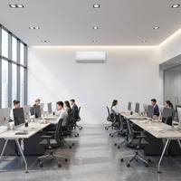Climatiseur mural split 100% solaire, à technologie DC Inverter, économe en énergie, avec moteur silencieux et compresseur Hitachi/Sanyo, réfrigérant R410A