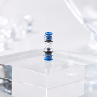 Connecteur réducteur micro-conduit en PEHD à emboîtement rapide pour système de conduit de télécommunications avec câble à fibre optique soufflé