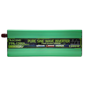 Inversor de Onda Sinusoidal Pura de 12V a 220V, Convertidor de CC a CA de 800W/1200W con Potencia de 1500W/4000W para Automóvil y Energía de Emergencia - Product Image 2