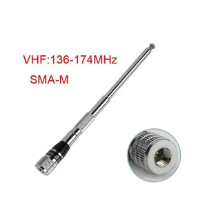 Antenne télescopique VHF 136-174 MHz, signal stable longue portée, antenne radio pour talkie-walkie télescopique - Product Image 5