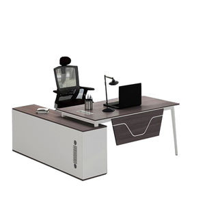 Los artículos en Stock al por mayor económico de mesa de oficina oscuro graynaked negro de gestión de la Oficina de escritorio - Product Image 5