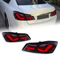 Led Tail Lights for Accord 2014-2015 9th Taillight Dragon-scale Led Taillights With Sequential Turn Signals