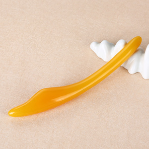 Bâton de massage facial en résine pour usage domestique, outil d'acupression, planche Gua Sha pour sculpter le corps entier - Product Image 3