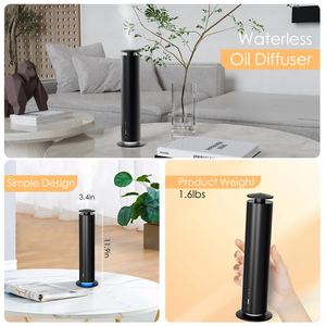 Professional Luxury Tower Fragrance Diffuser <b>Home</b> Scent Diffuser Pure <b>Essential</b> Oil Aroma Hotel Desktop Aromatherapy Diffuser - Product Image 4