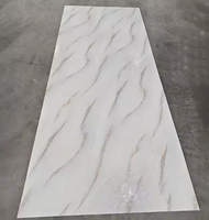 Panneau mural de douche en PVC Galaxy Golden Marble 1/1,2 m, qualité supérieure, imperméable, finition UV, panneau décoratif pour salle de bain