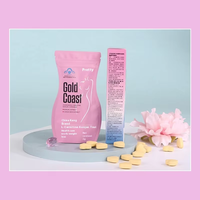 Comprimés personnalisés OEM Blue Hat Qianmei L-Carnitine Konjac à croquer pour adultes, améliore la densité osseuse, certifiés GMP HACCP, 24 unités