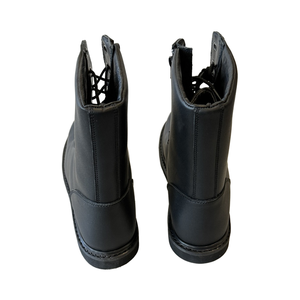 Stivali da lavoro di sicurezza allacciati da uomo di alta qualità in acciaio traspirante costruzione della punta in gomma resistente protettiva per la primavera autunno - Product Image 5