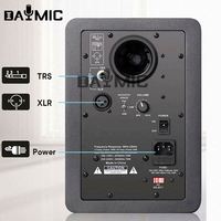 Equipo de Sonido Profesional para el Hogar, Altavoz Monitor de Estudio de 5 Pulgadas M5 para Grabación y Transmisión en Vivo, Portátil