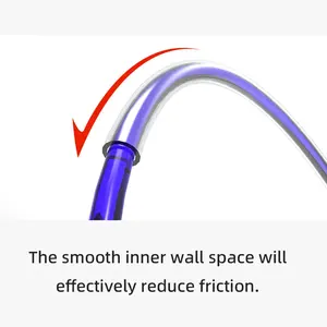 Tubo de PTFE de Alta Transparencia Mellow ID3mm OD4mm Teflonto MMU2.0 para Extrusora Bowden <span class=keywords><strong>Prusa</strong></span> I3 <span class=keywords><strong>Mk3</strong></span> Ender-3 Mk8 Filamento de 1.75mm - Product Image 3