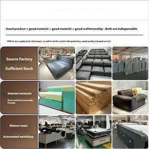 Canapé 3 <span class=keywords><strong>places</strong></span> en cuir véritable italien minimaliste, cuir de vachette de première qualité, éponge haute densité et résiliente, pieds en bois massif, grand canapé - Product Image 5