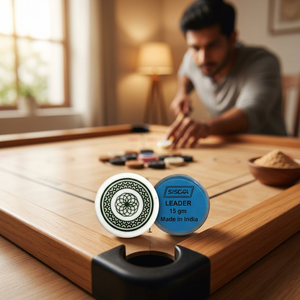 Juego de Carrom de PVC Hecho a Mano para 2 Jugadores, Juego para el Hogar - Product Image 6