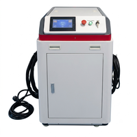 Nettoyeur laser pulsé haute puissance 500W pour l'élimination de la rouille, de la peinture et des revêtements métalliques, nettoyage industriel